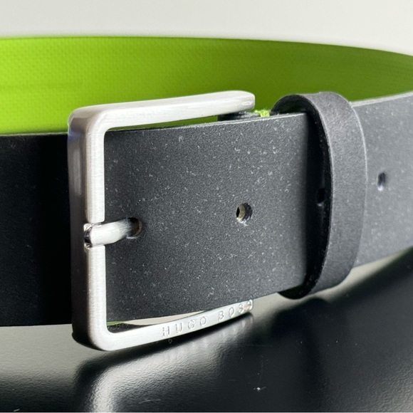 Hugo Boss leather belt, men, size 32” - Picture 3 of 10